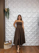 ANDREA BROWN MIDI DRESS