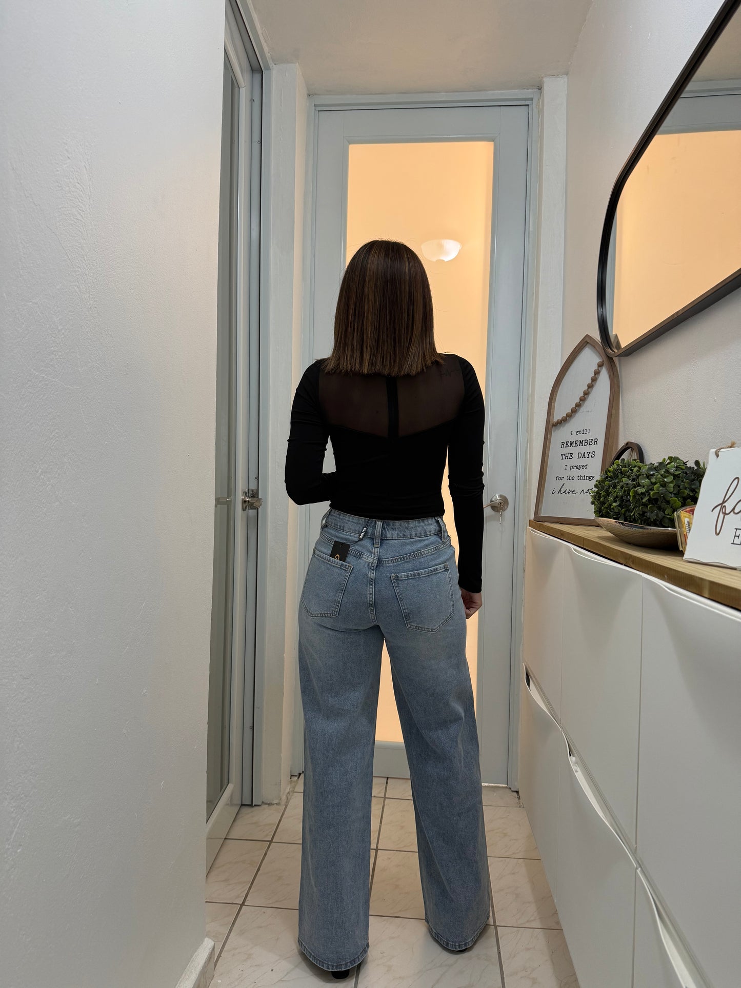 RHINESTONE DENIM