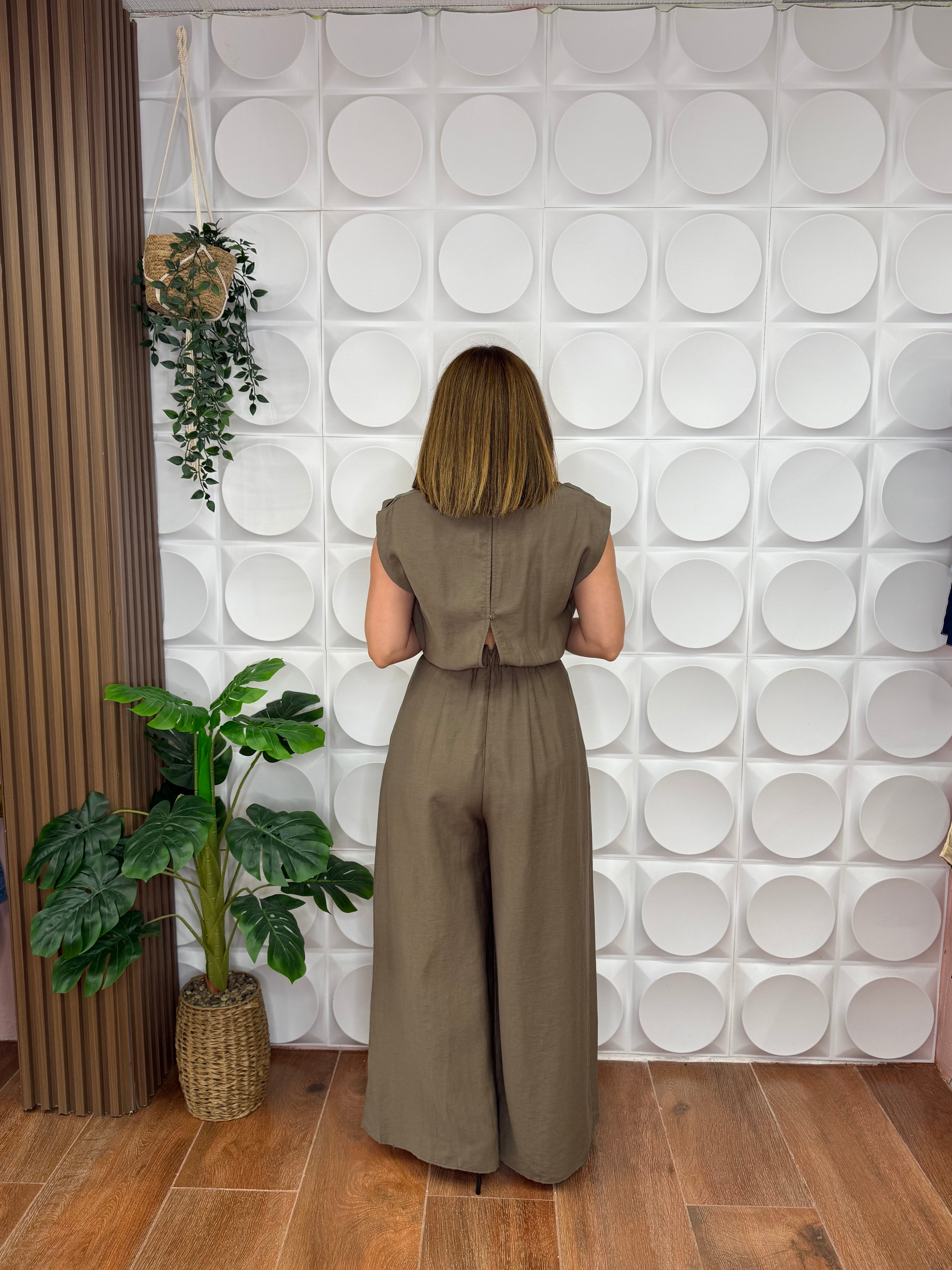 OLIVE JUMPSUIT