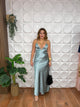 BIANCA SATIN BLUE GRAY