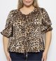 ANIMAL PRINT LEOPARD, FRONT BOW