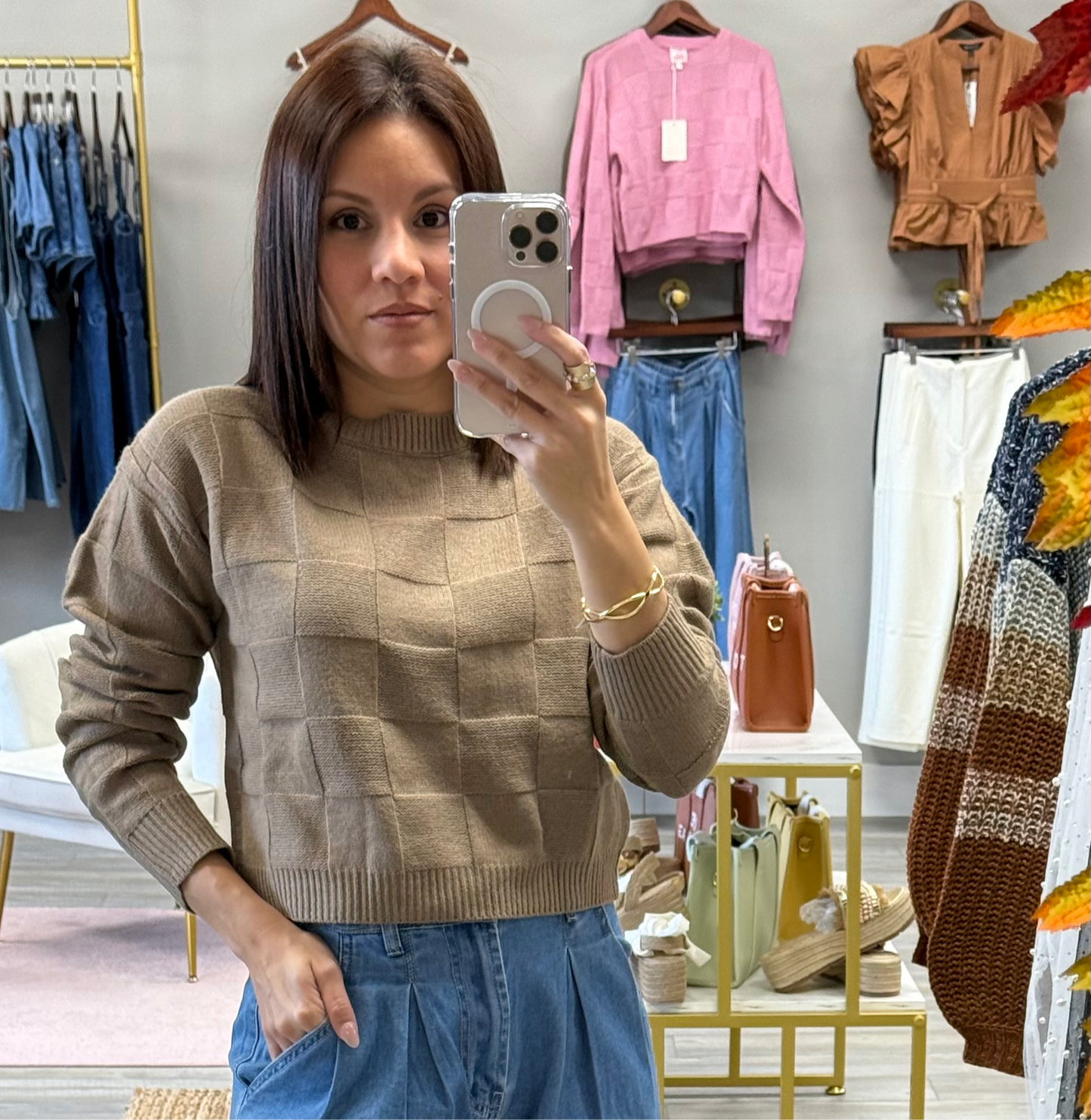 COFFEE, SWEATER TOP