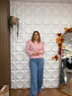 MAYA LIGHT PINK SWEATER