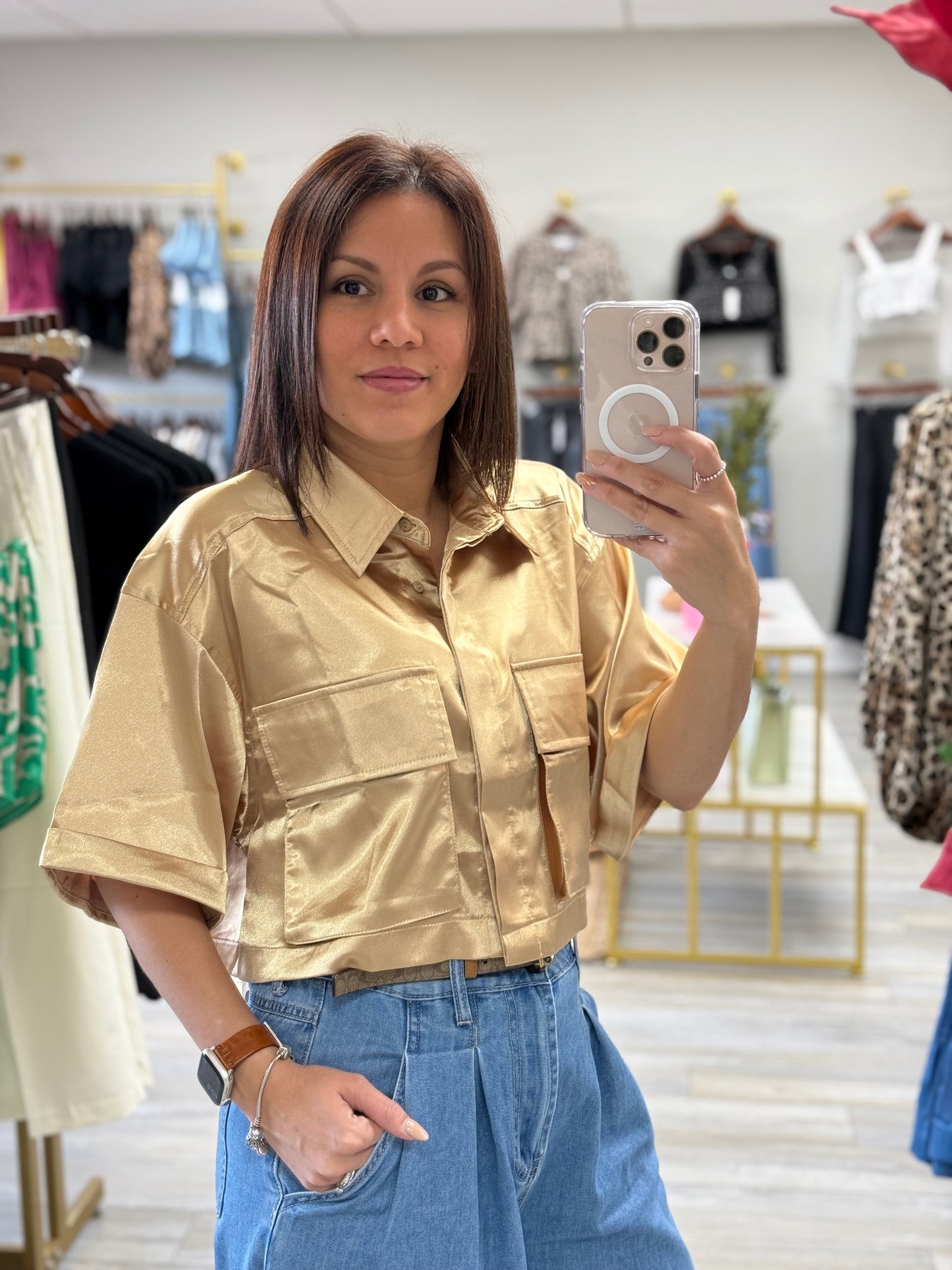GOLD CARGO TOP