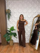 VIENA BROWN COMFY SET