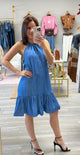 LOLA DENIM SHORT DRESS