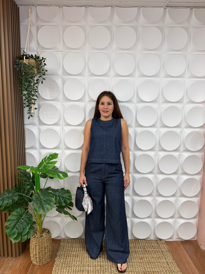 PRE ORDER              LIA DENIM SET, FECHA DE ENVÍO ENTRE 2 dic al 5 dic