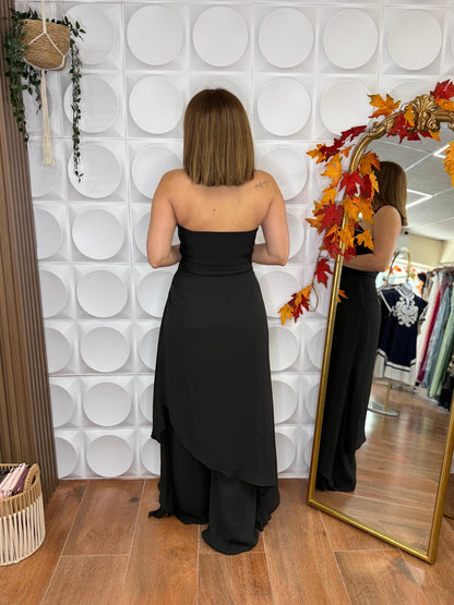 ALI BLACK CORSET SET