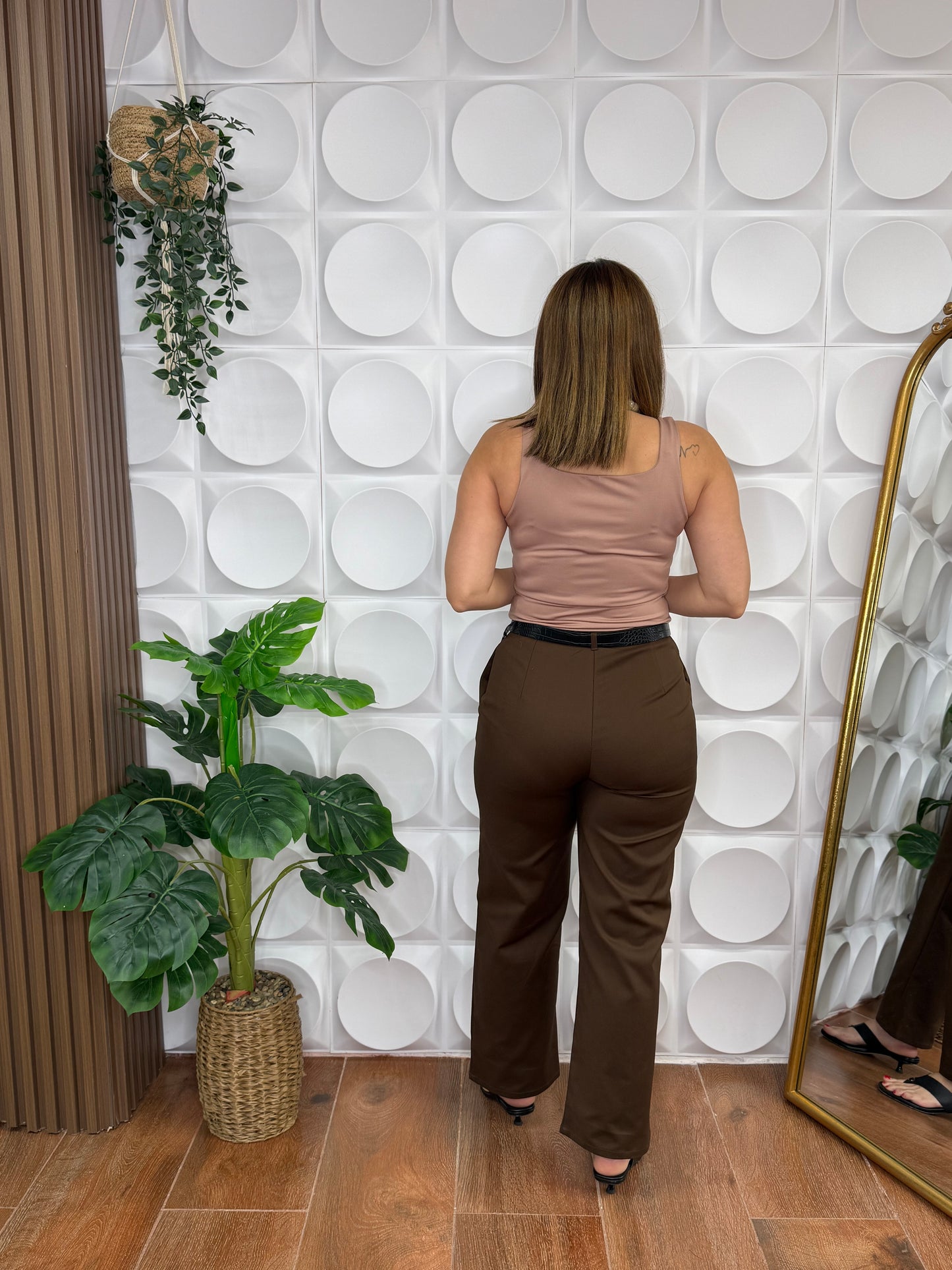 BROWN DRESS PANT