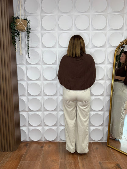 COCOA CAPE SWEATER TOP