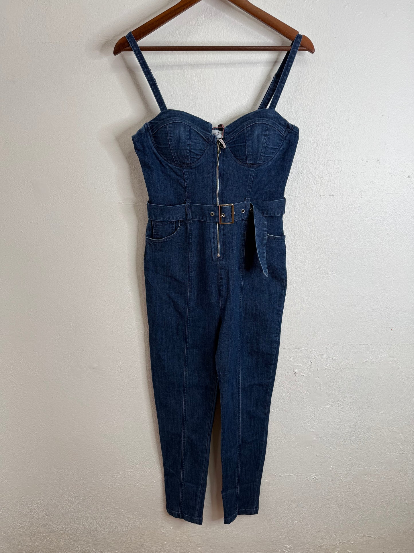 DENIM JUMPSUIT