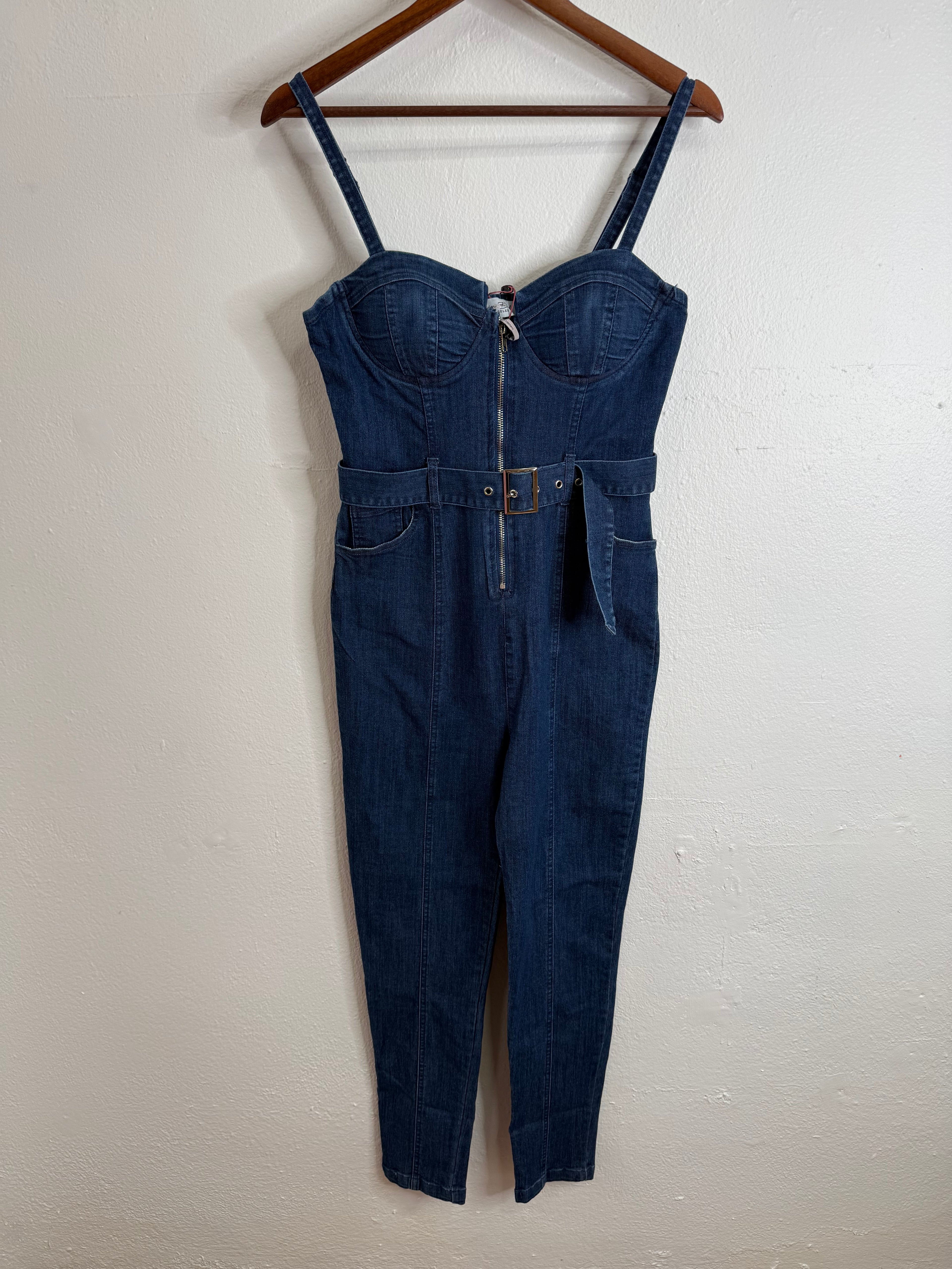 DENIM JUMPSUIT