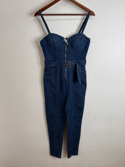 DENIM JUMPSUIT
