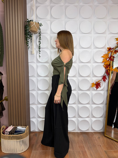 EMERALD OLIVE TOP