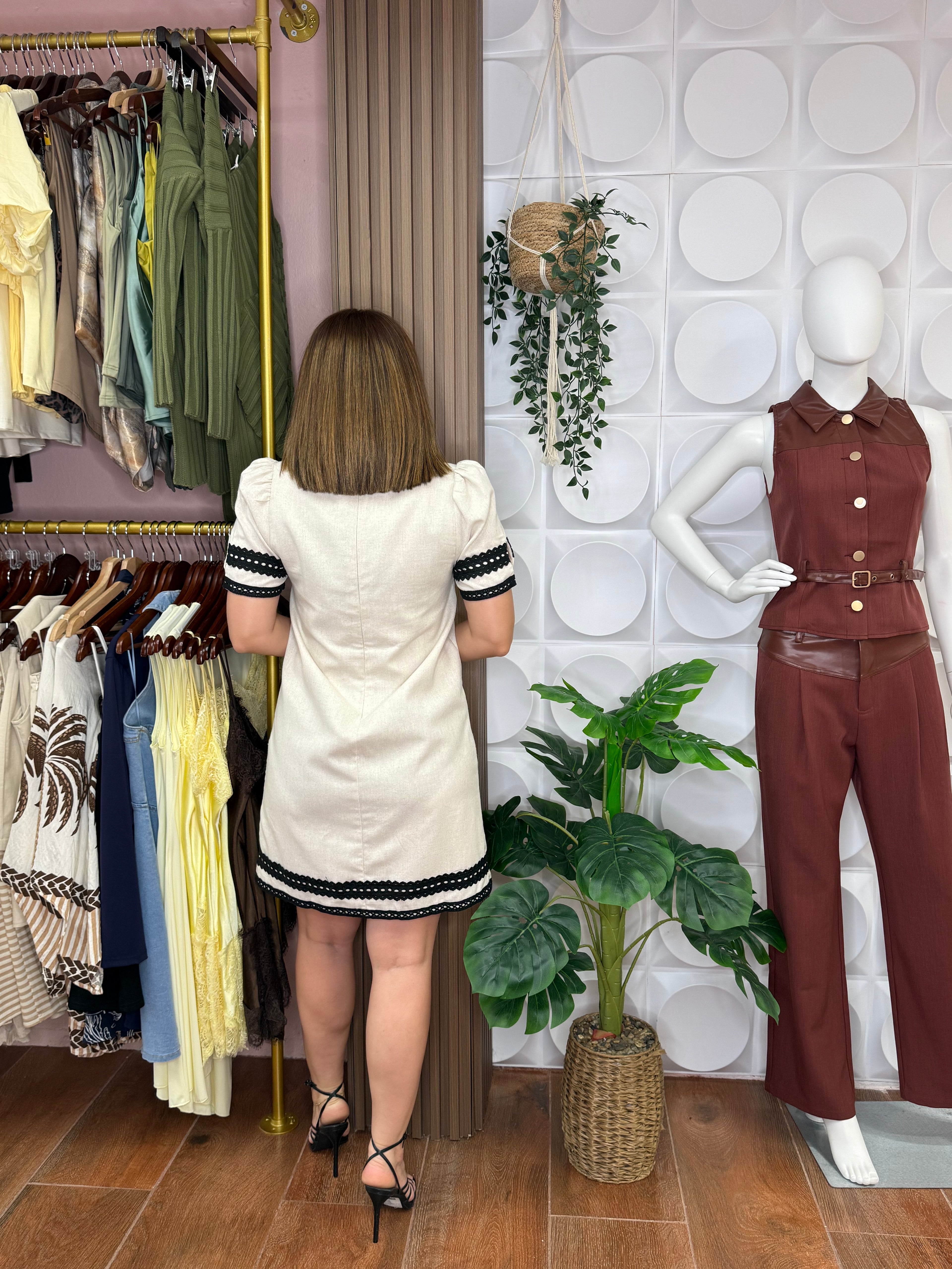 AMARA LINEN DRESS