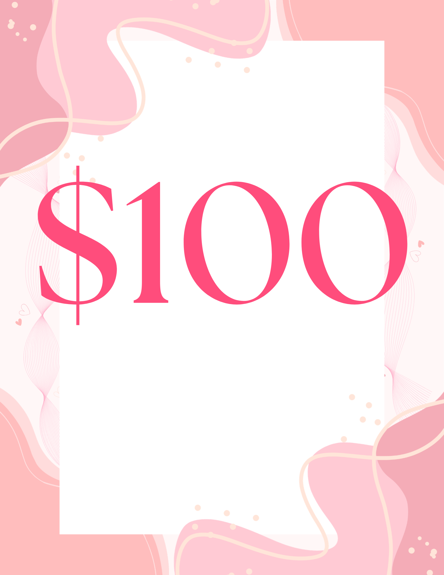 $100 Ticket